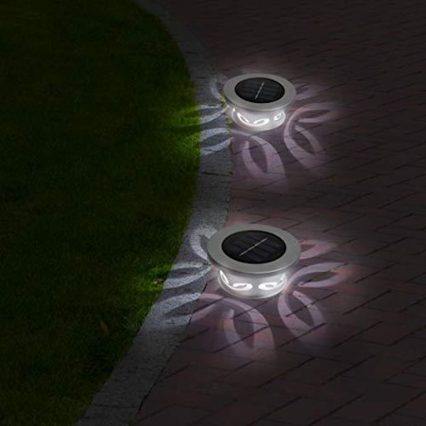 Solar Loop Cast Light, Silver - White Light