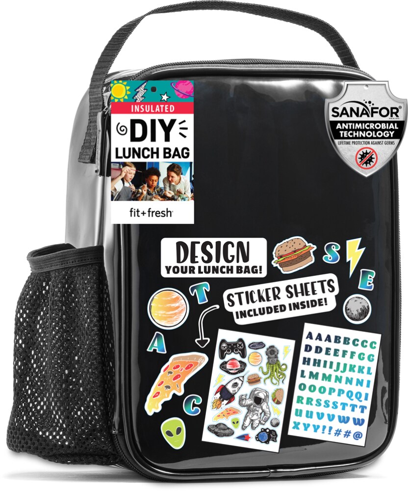Picture of Fit & Fresh 2841KFFSC3051 DIY Black Lunch Bag