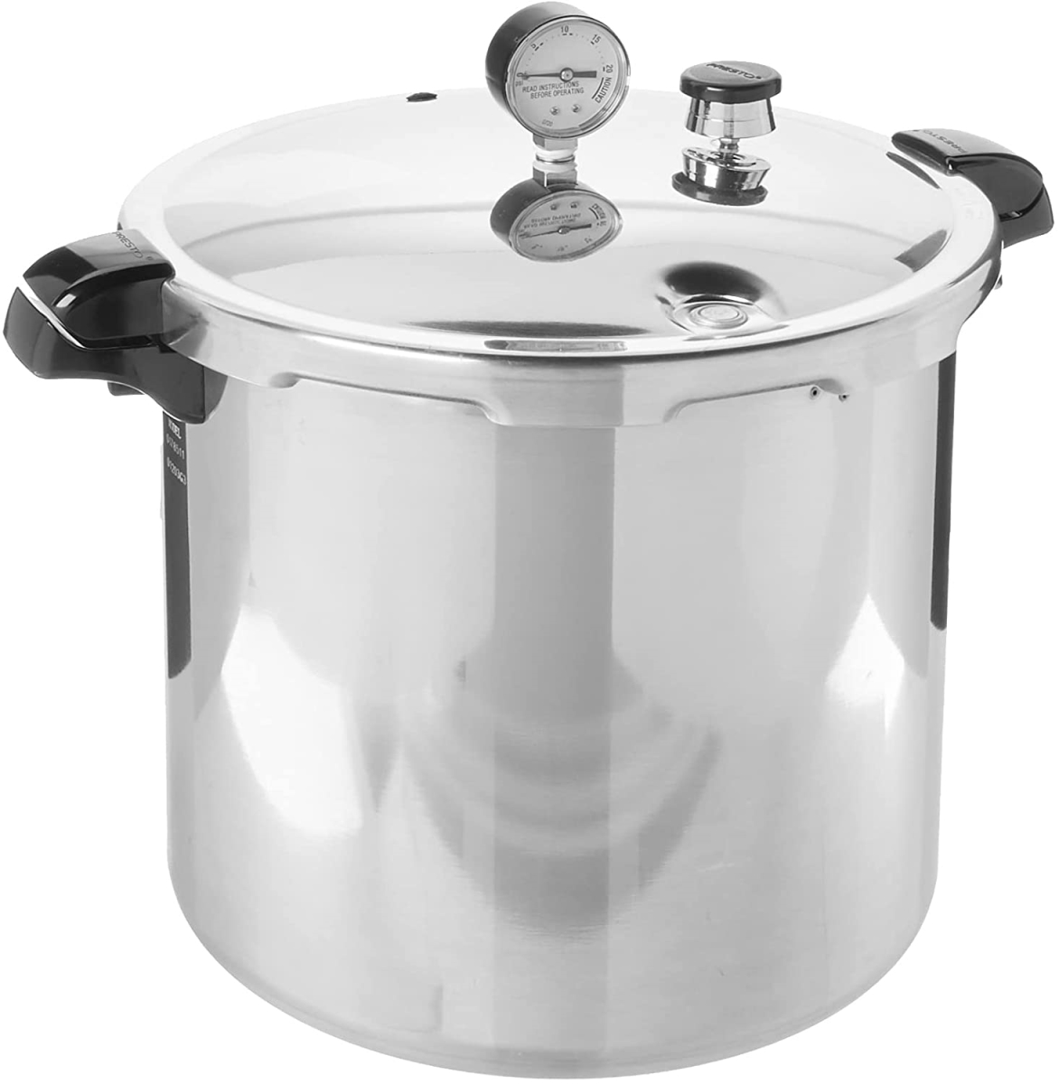 1784 23 qt. Induction Compatible Pressure Canner, Silver