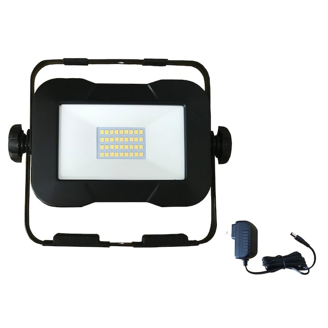 ZA LED Rechargable Portable Work Light, Black