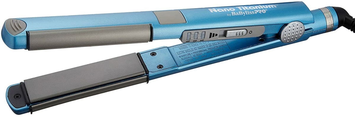 Picture of Conair BNT4081UC 1 in. Ba Byliss Pro Nano Titanium U-Styler Iron&#44; Blue