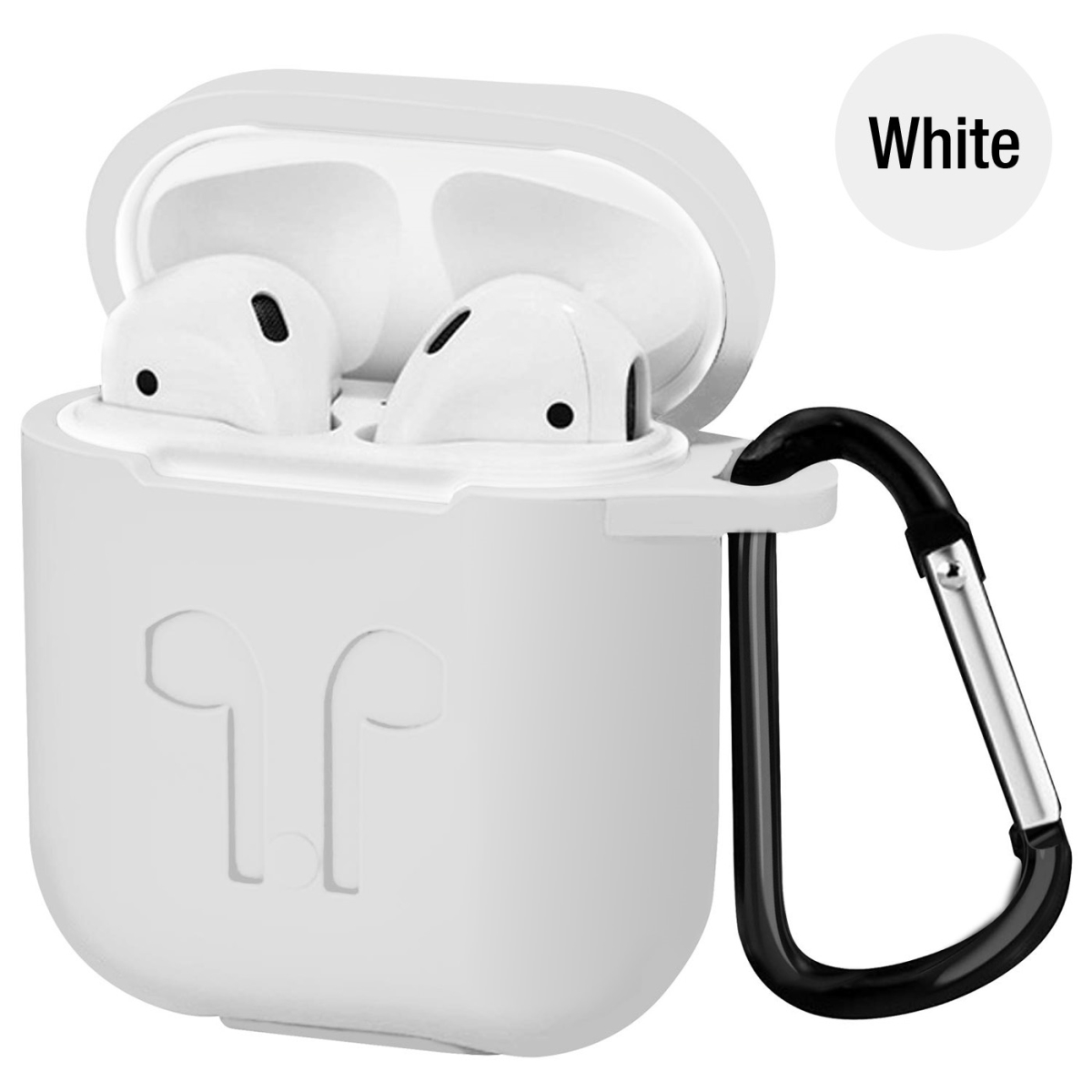 SC001 WT Sungale White Airpod Protective Case