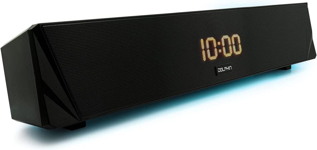 Picture of Dolphin SNB-161R 16 in. Portable Soundbar with Alarm & Clock