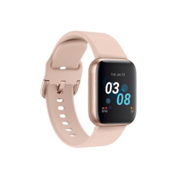 Picture of ITouch 500009R-0-51-C12 1.7 in. 40 mm Air 3 Heart Rate Blush Strap Smart Watch for Unisex
