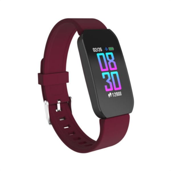 Picture of ITouch 500144B-51-G10 43 mm Active Smartwatch for Women&#44; Burgundy