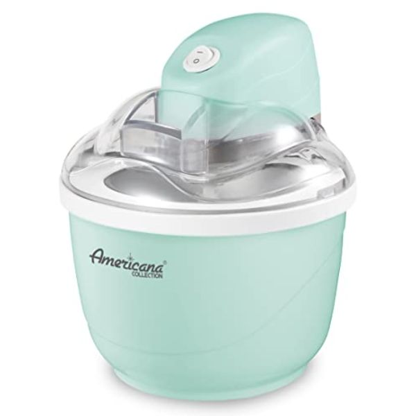 Picture of ITouch EIM520M Quart Automatic Easy Homemade Electric Ice Cream Maker - Frozen Yogurt - Sorbet - Gelato Treat with Recipes&#44; Mint