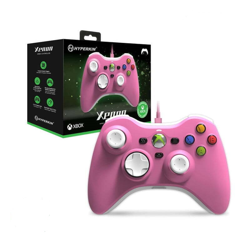Xenon Wired Controller for Xbox, Pink