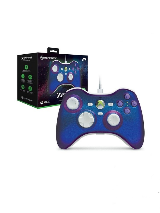 M01368-TG Xenon Special Edition Wired Controller, Twilight Galaxy