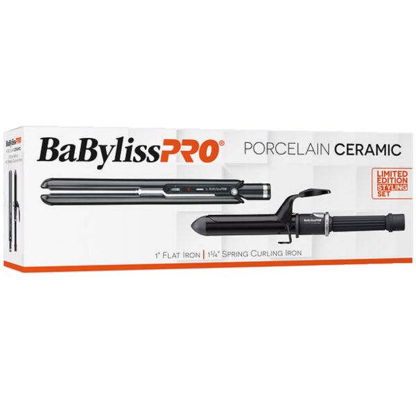 Picture of BaBylissPRO BPCPP6UC 1.25 in. Porcelain Ceramic Spring Curling Iron