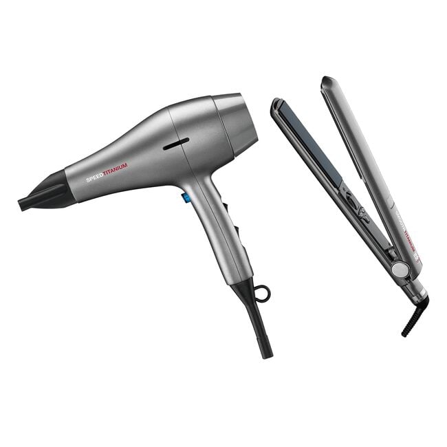 Picture of Rusk Pro IRP6177UC Titanium Flat Iron Speed Professional Hair Dryer