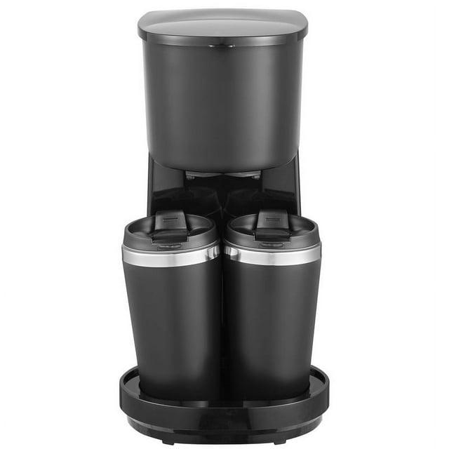 Picture of Maximatic EHC260 Elite Cuisine Personal Coffee Maker with Dual Stainless Steel Interior Mugs