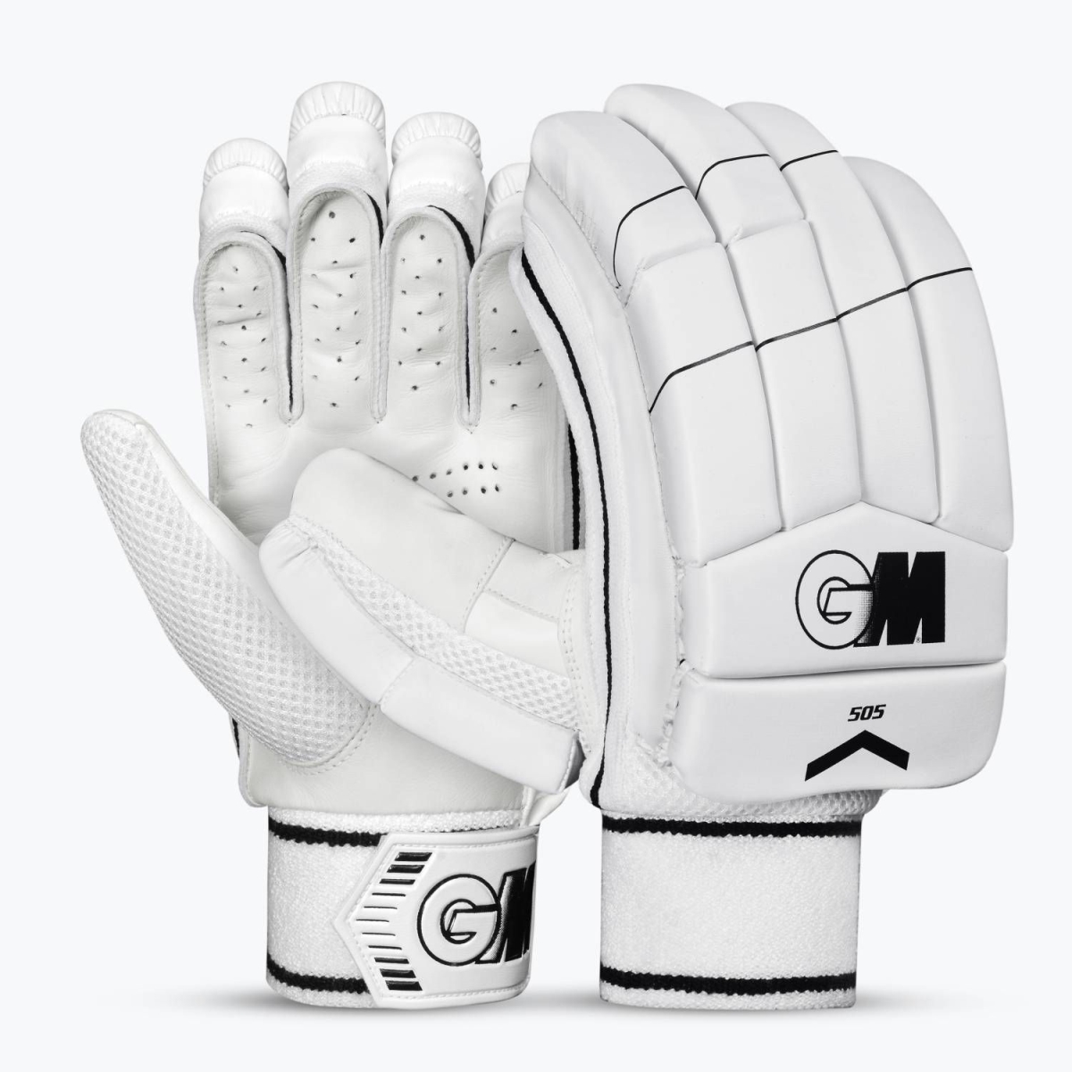 1601374 Light Weight Cricket Batting Gloves for Youth, White