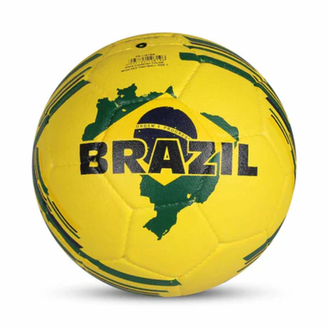 Picture of Nivia 1361BR Country Color Molded Football - Brazil - Size 3