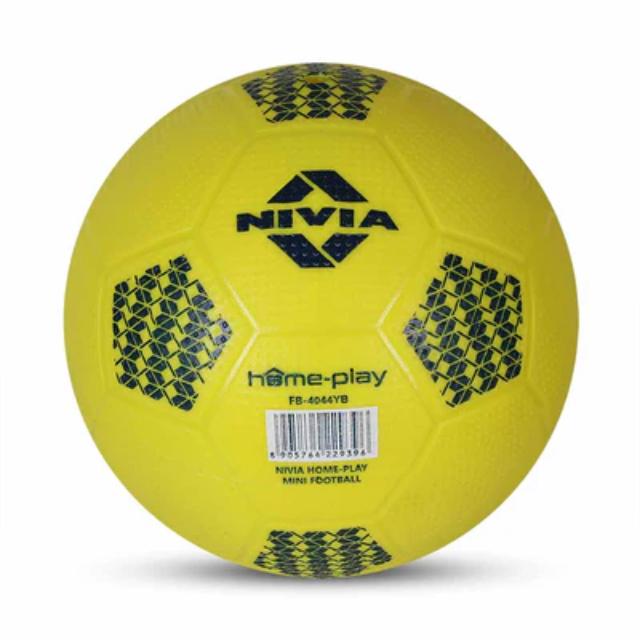 Picture of Nivia 4045YB Home Play Football - Yellow & Blue - Size 3