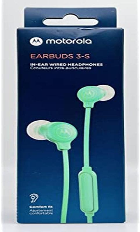 EARBUD 3-S TEAL Wired Earbuds with Microphone - Teal
