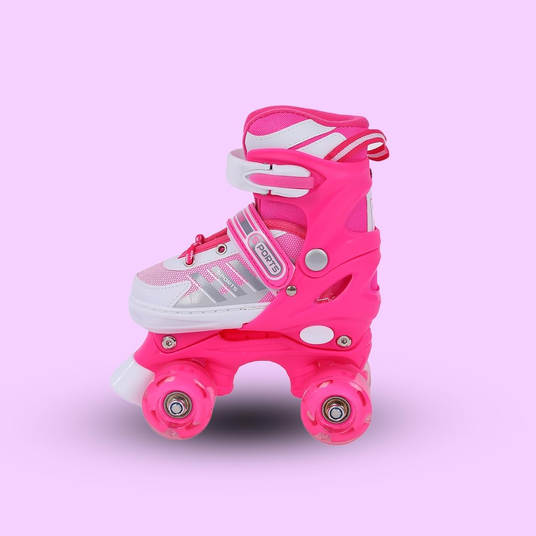 Picture of Endless EL-1029SPINK Adjustable Roller Skate - Pink - Small