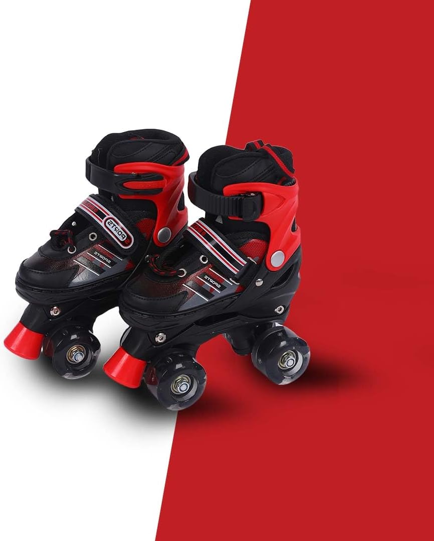 Picture of Endless EL-1029SRED Adjustable Roller Skate - Red - Small