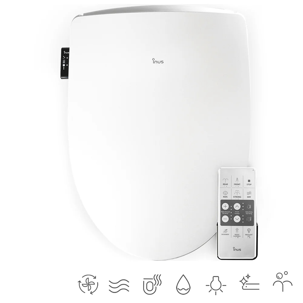 R52 Electronic Bidet - Dryer & Deodorizer - Elongated
