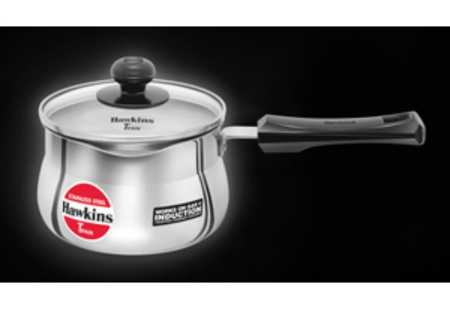 Picture of Hawkins SST15G 1.5 Liter Stainless Steel T Pan with Glass lid