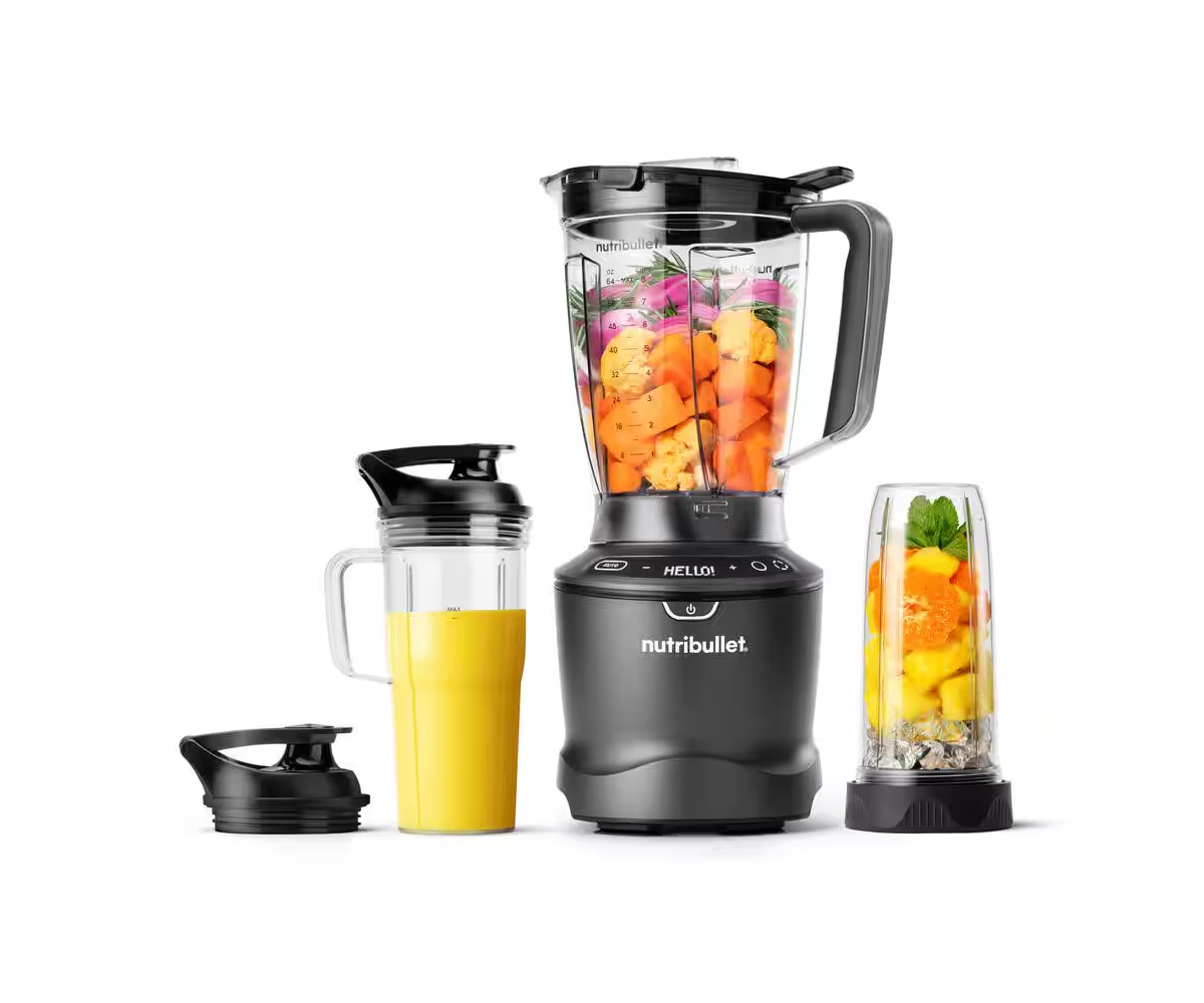 Picture of Nutribullet NBF50700 64 oz 5 Speed Pro Blender Combo - Gray