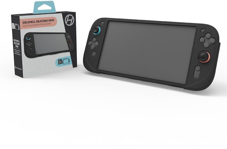 M07714-BK Black Gel Shell Skin for Nintendo Switch