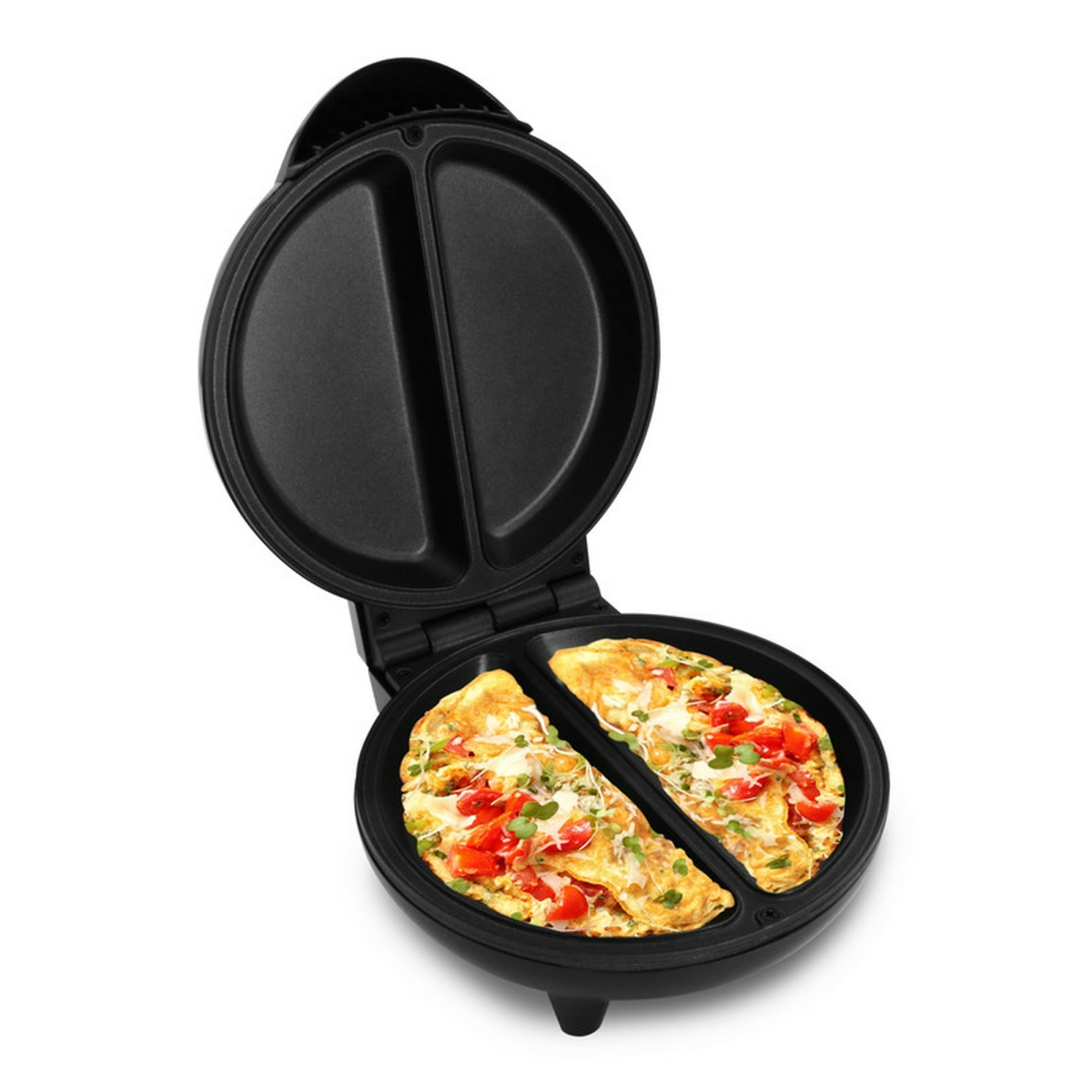 EOM055 Elite Dual Omelet & Frittata Maker, Black
