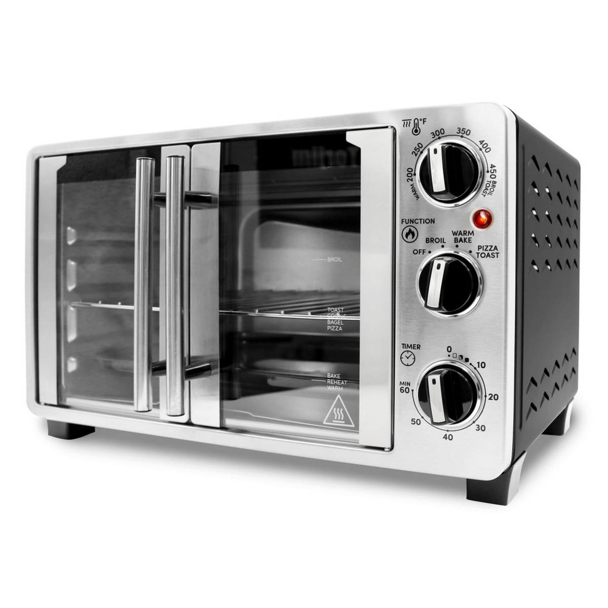 Picture of Maximatic ETO3055 Elite Double French Door Toaster Oven, Silver