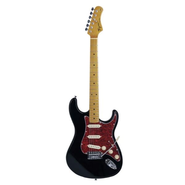 TG 530-BK-LF-TT Gloss Finish Electric Guitar - Black