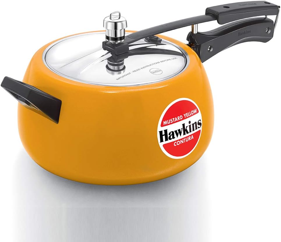 CMY50 5L Pressure Cooker Ceramic Coated - Mustard Yellow