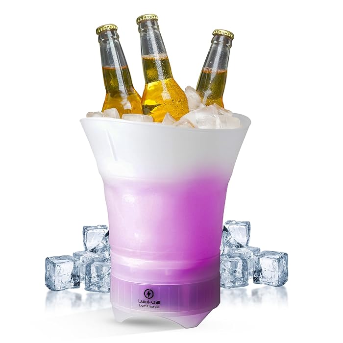 Picture of LumiCharge Lumi-Chill Lumi Charge Lumi Chill Collapsable Ice Bucket