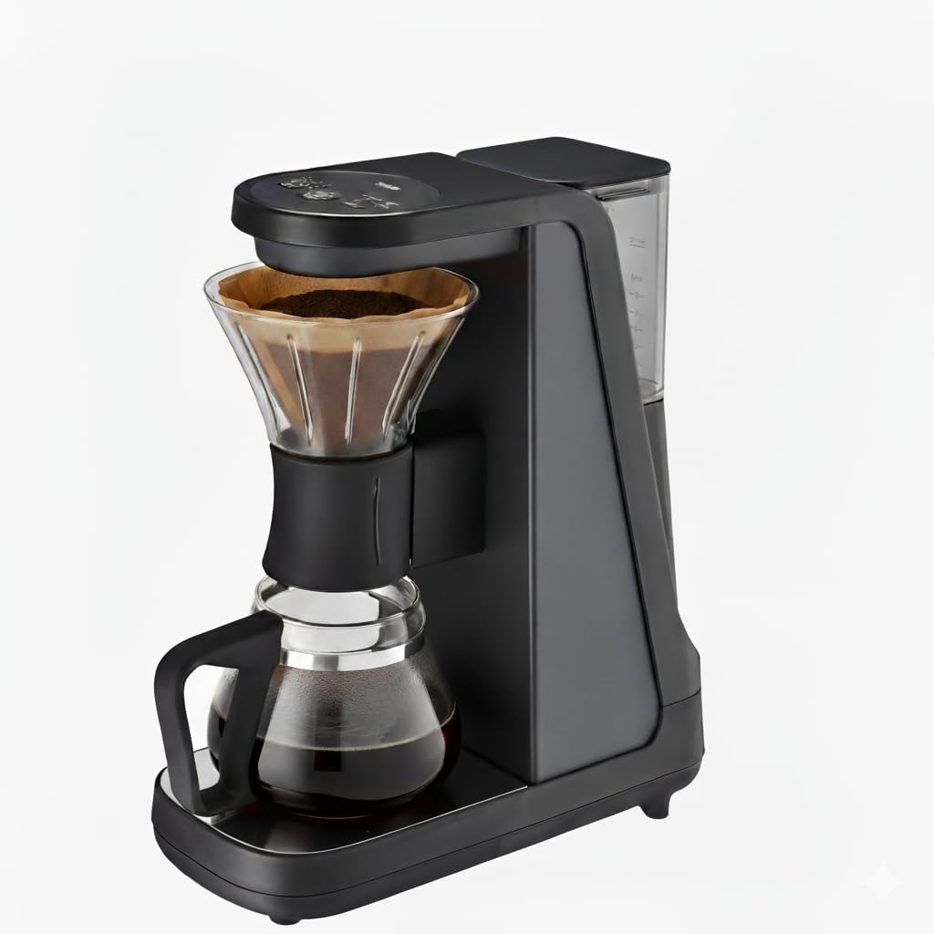 Picture of Tiger ADF-A06U Hybrid Automatic Coffee Maker for Outstanding Brew, Black