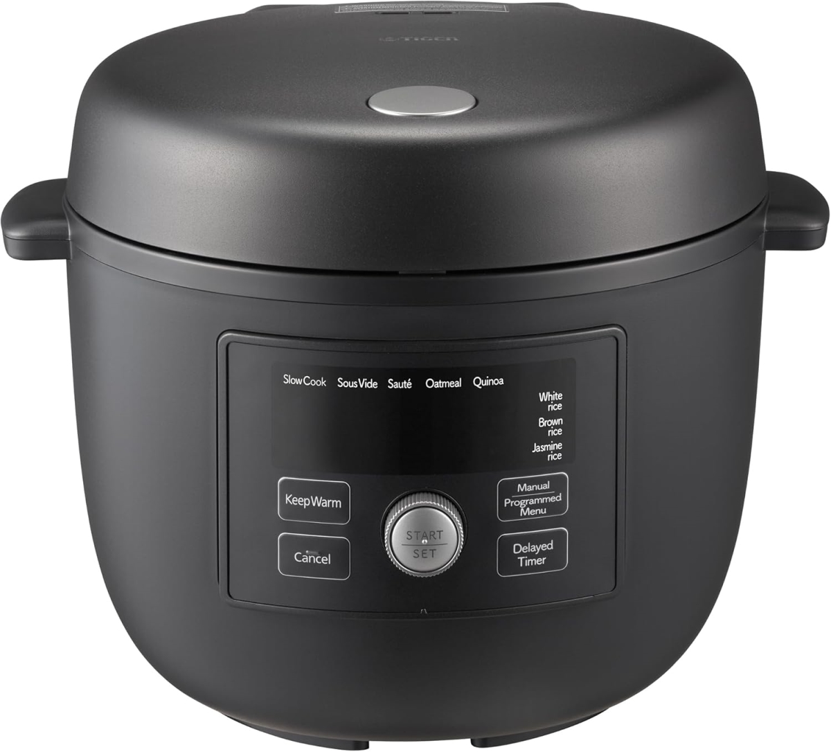 Picture of Tiger COL-A40U 2.6 qt. Compact 8-in-1 Electric Multi-Cooker with 21 Programmed Menus - Black