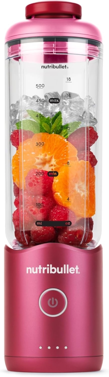 Picture of Nutri Bullet NBPB50200WC Flex Portable Blender, Ruby Red