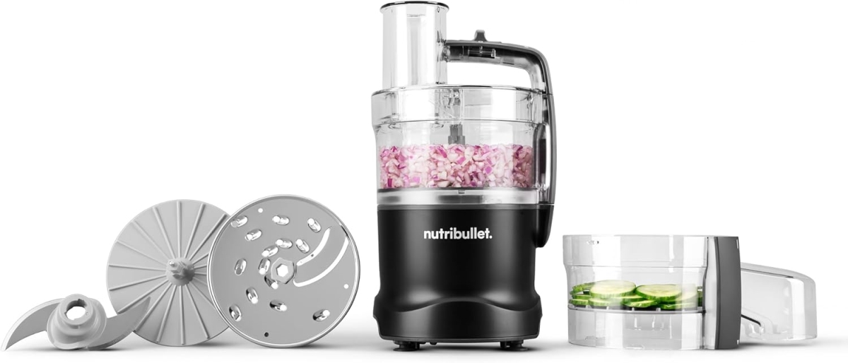 Picture of Nutri Bullet NBP50300AK Limitless Food Processor, Matte Black