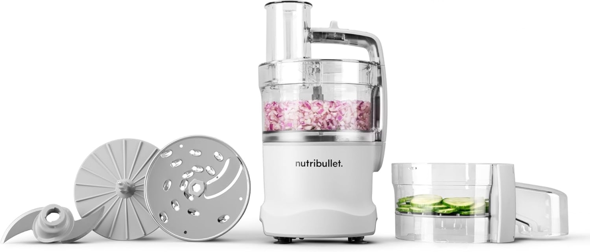 Picture of Nutri Bullet NBP50300AW Limitless Food Processor, Matte White