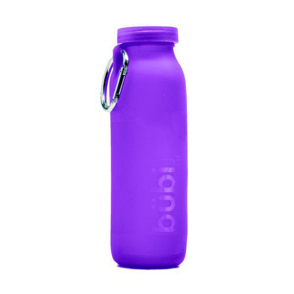 Picture of Bubi Brands BB65AP636 22oz & 650 ml Foldable Water Bottle Rose, Amethyst Purple