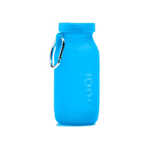 Picture of Bubi Brands BB42PB294 14oz & 414 ml Foldable Water Bottle Rose&#44; Pacific Blue