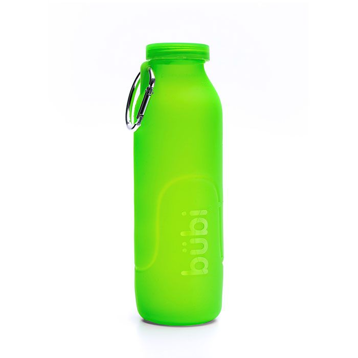 Picture of Bubi Brands BB100SG454 35oz & 1000 ml Foldable Water Bottle Rose&#44; Seaweed Green