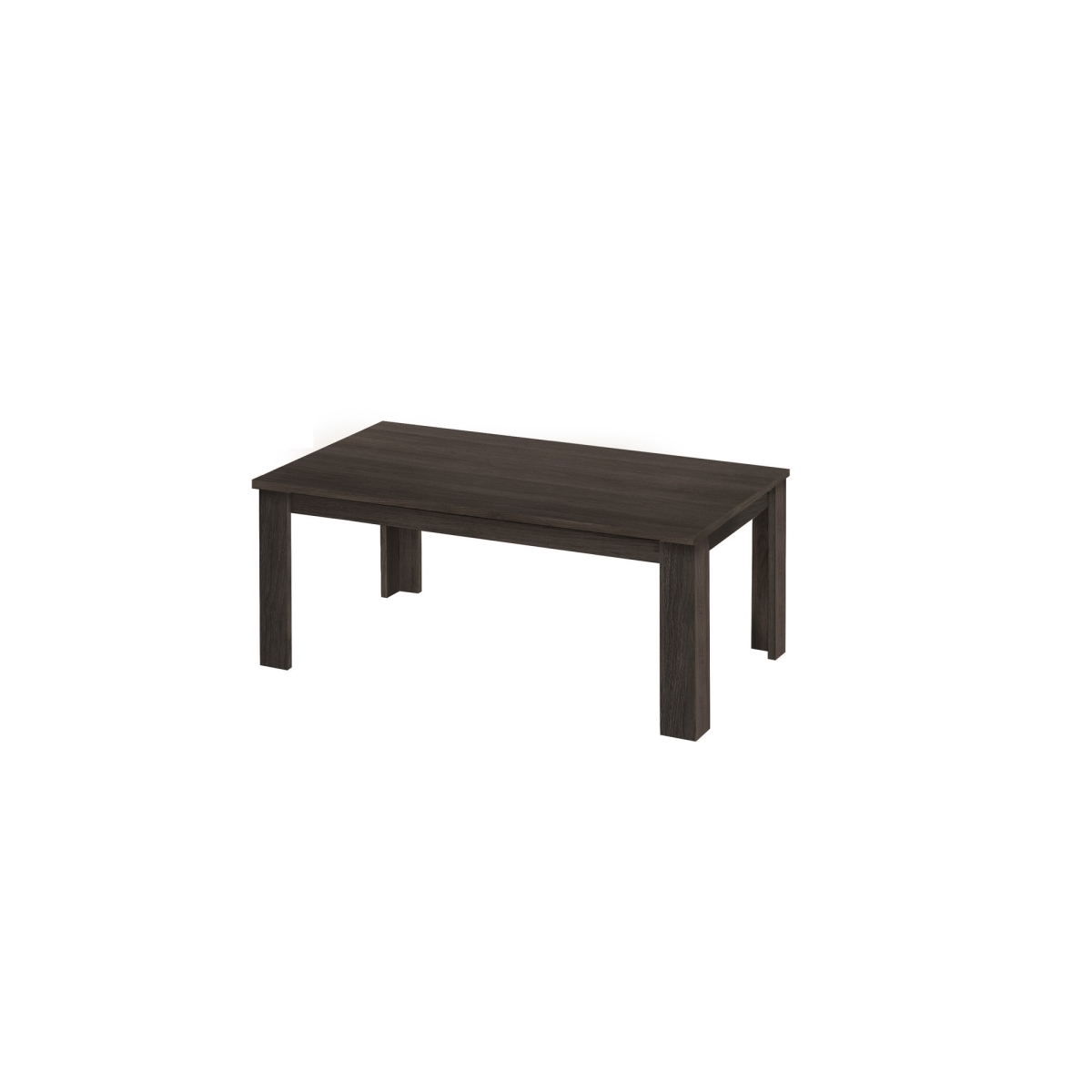 44 in. Oak Rectangle Coffee Table - Set of 3