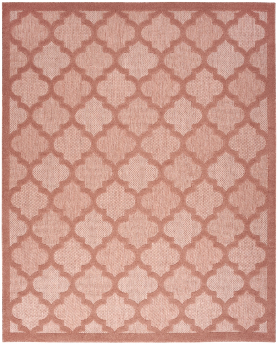 9 x 12 ft. Orange Geometric Flatweave Rectangle Area Rug