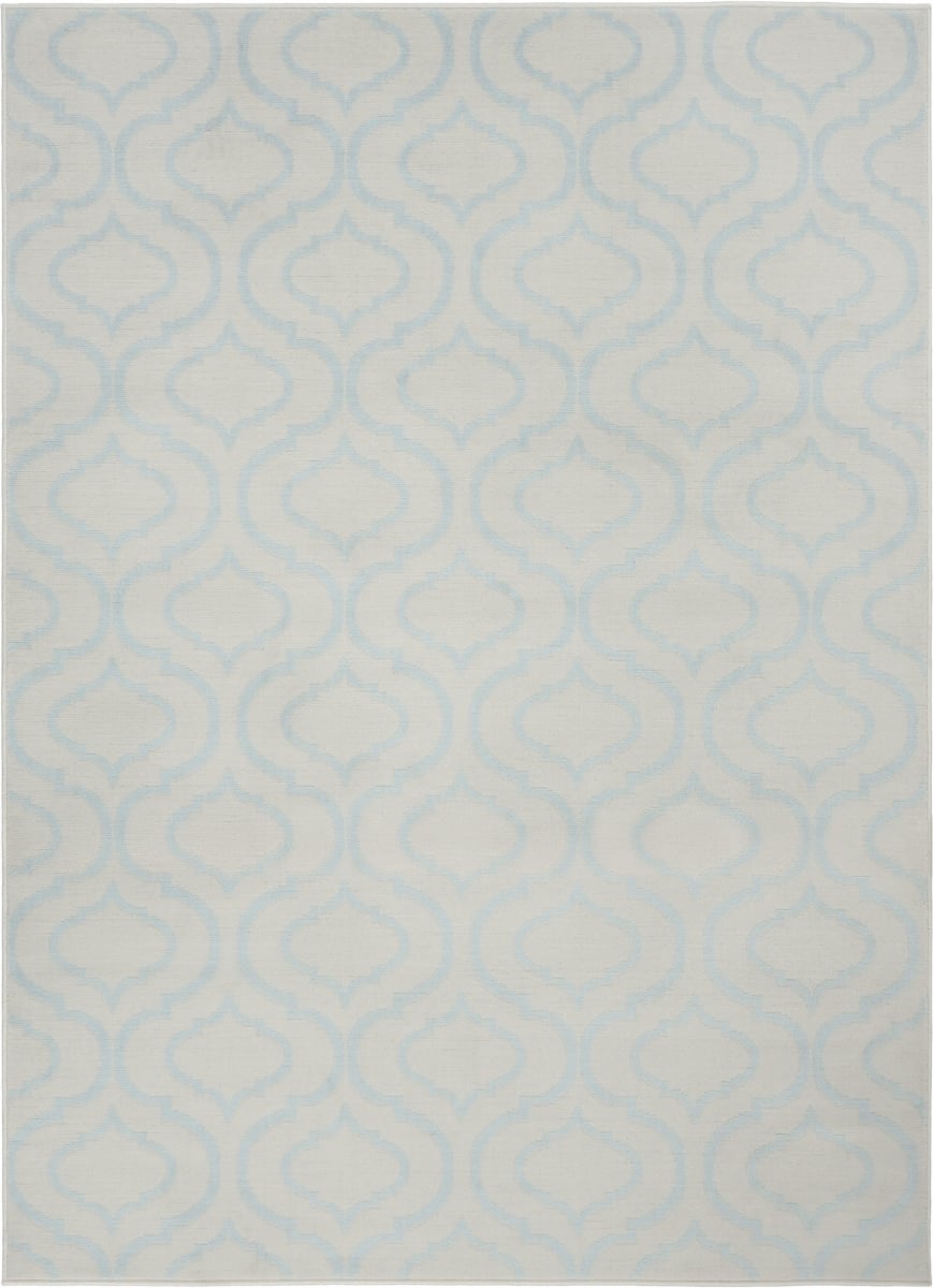 5 x 7 ft. Gray Moroccan Power Loom Rectangle Area Rug