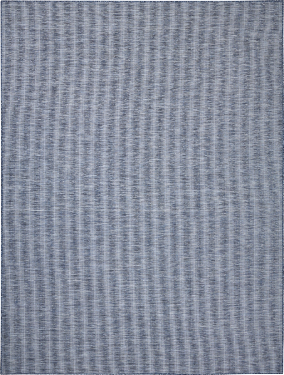 10 x 14 ft. Power Loom Rectangle Area Rug, Navy Blue