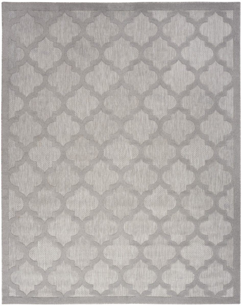 522153 9 x 12 ft. Gray Geometric Flatweave Rectangle Area Rug