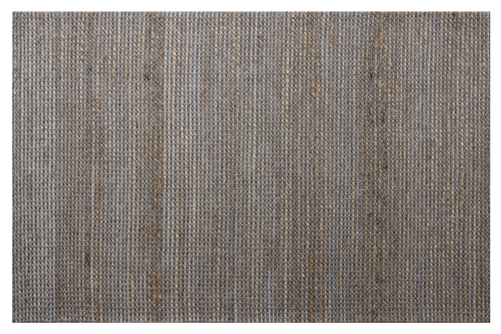 9 x 12 ft. Striped Hand Woven Rectangle Area Rug, Gray
