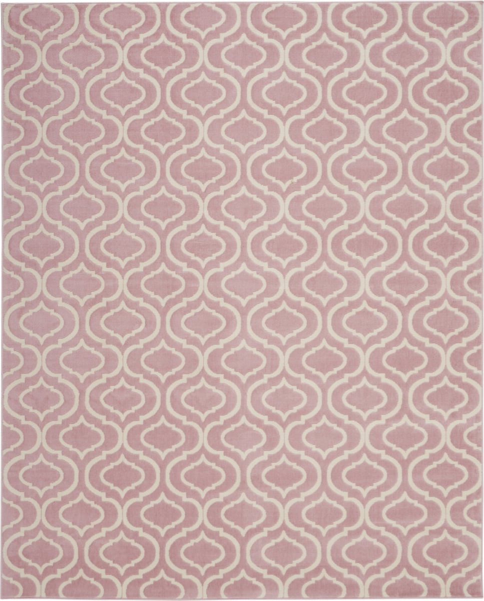 8 x 10 ft. Moroccan Power Loom Rectangle Area Rug, Gray
