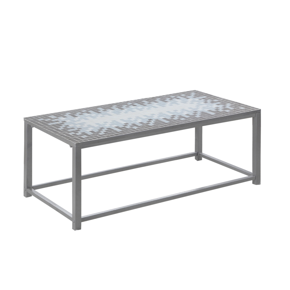 42 in. Rectangular Coffee Table, Grey