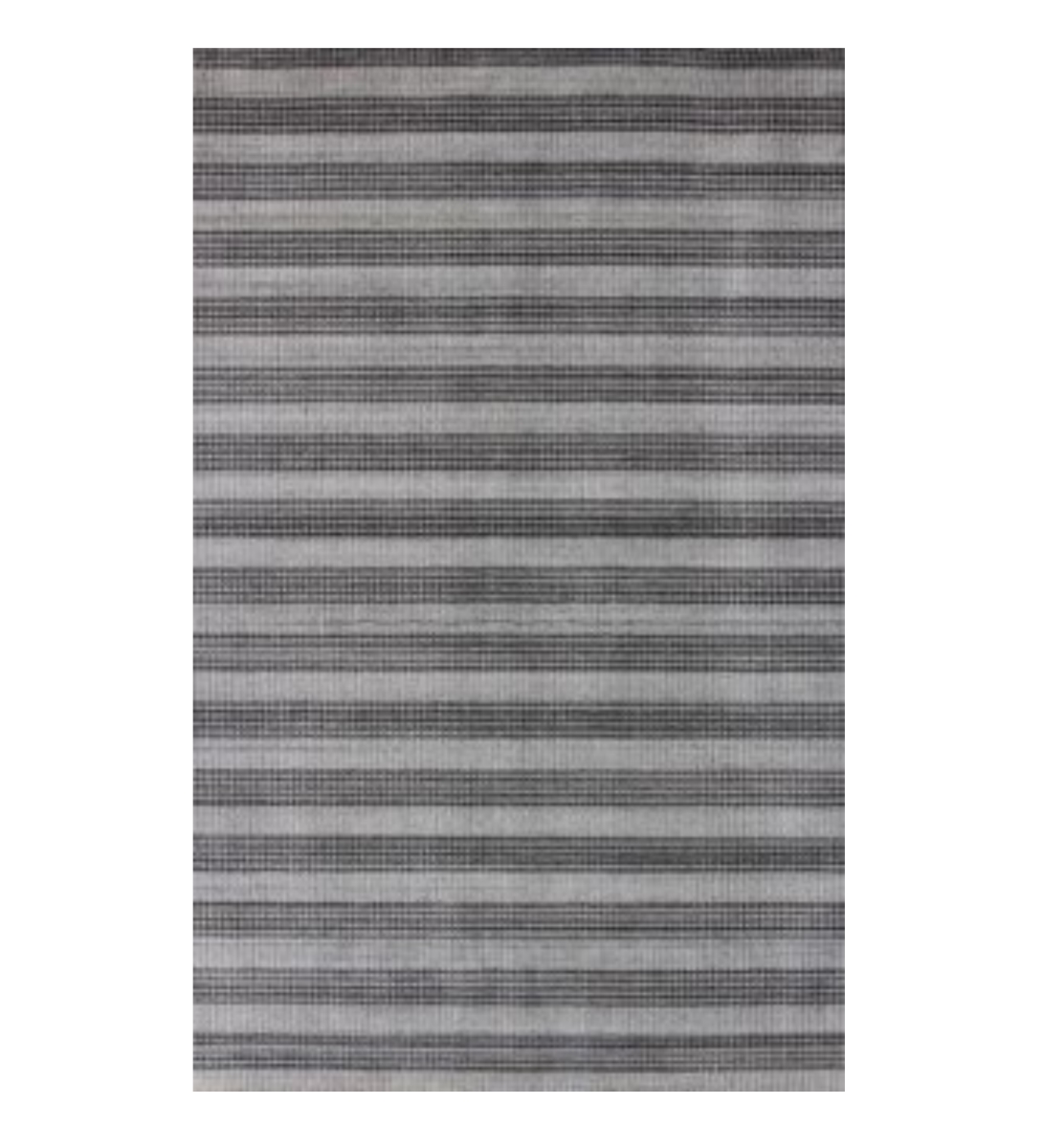 9 x 12 ft. Black & Dark Gray Hand Loomed Rectangle Area Rug