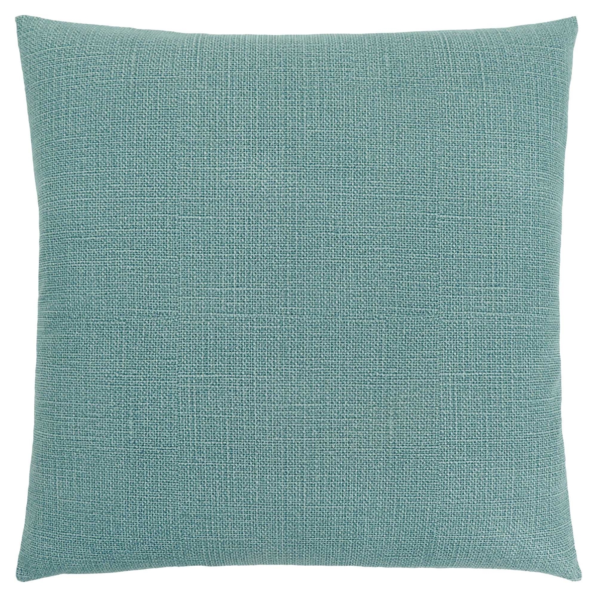 344049 18 x 18 in. Light Green Polyester Interlocking Square Zippered Pillow