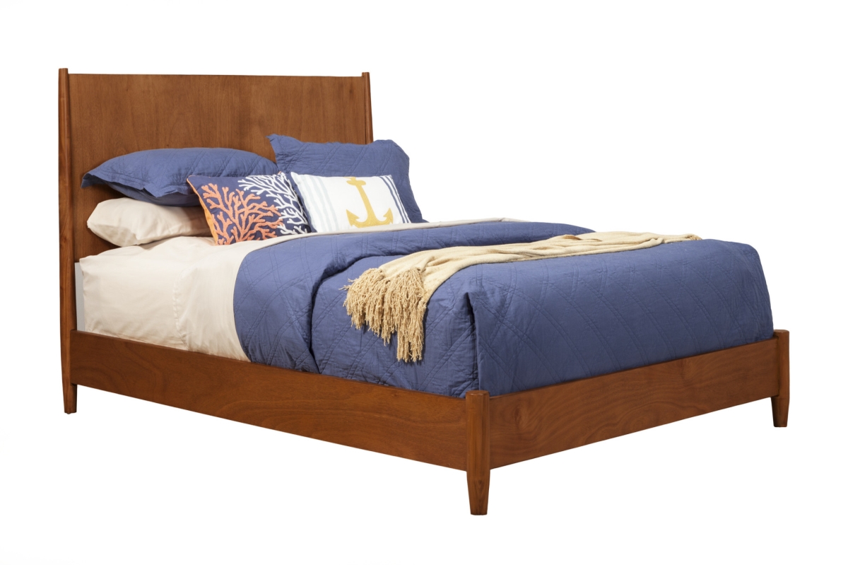 524813 Solid & Manufactured Wood California King Bed, Brown