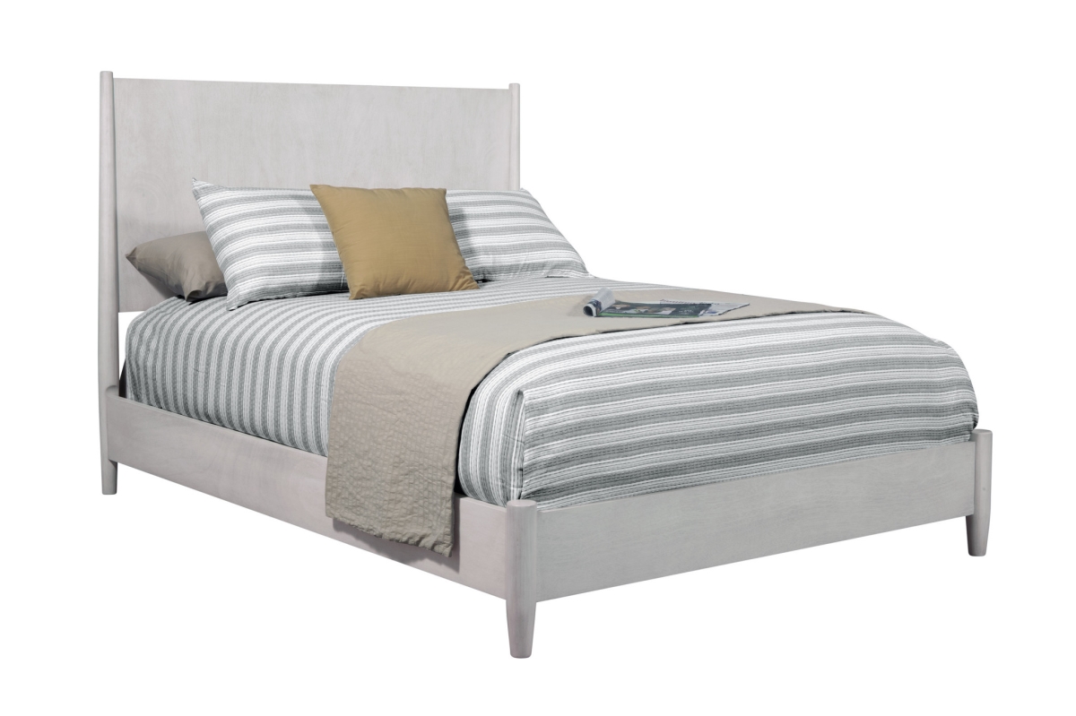 524820 Solid & Manufactured Wood King Bed, Gray